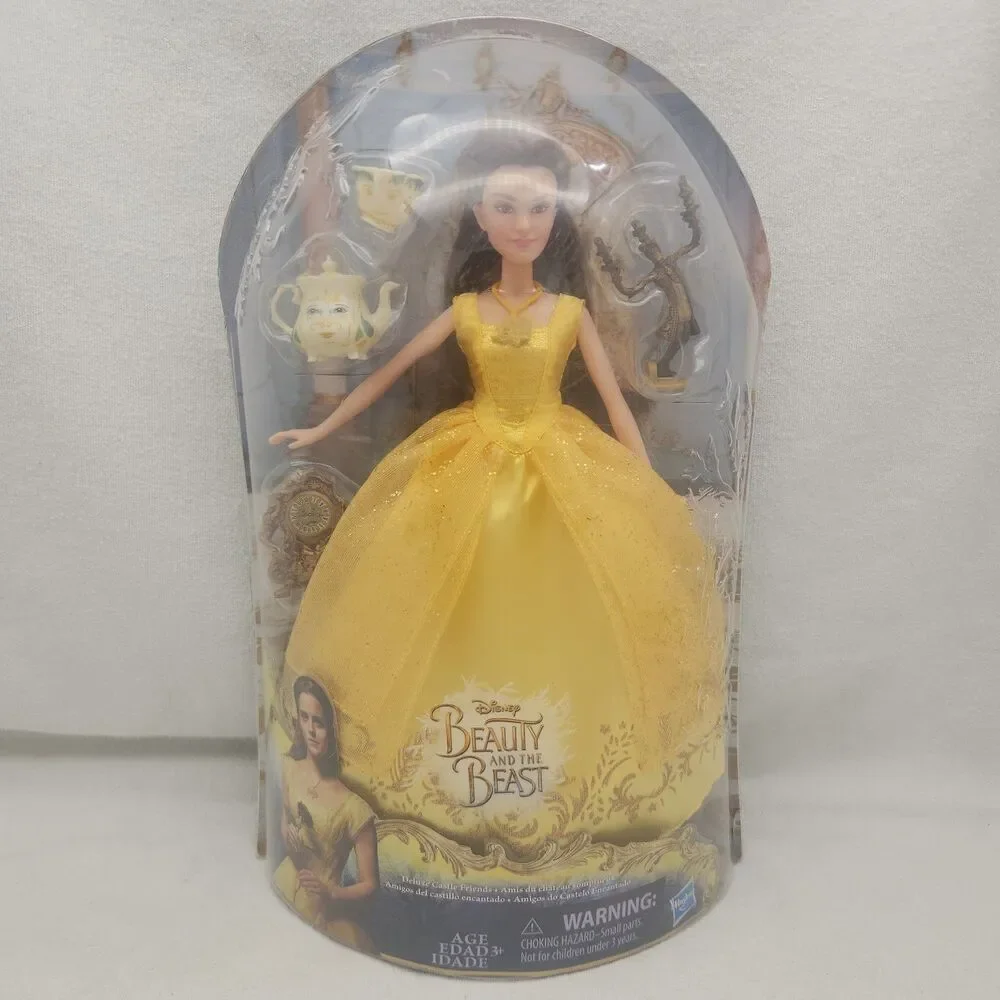 Doll Disney Beauty And The Beast Belle Deluxe Castle 4 Friends C3981 2017 NEW